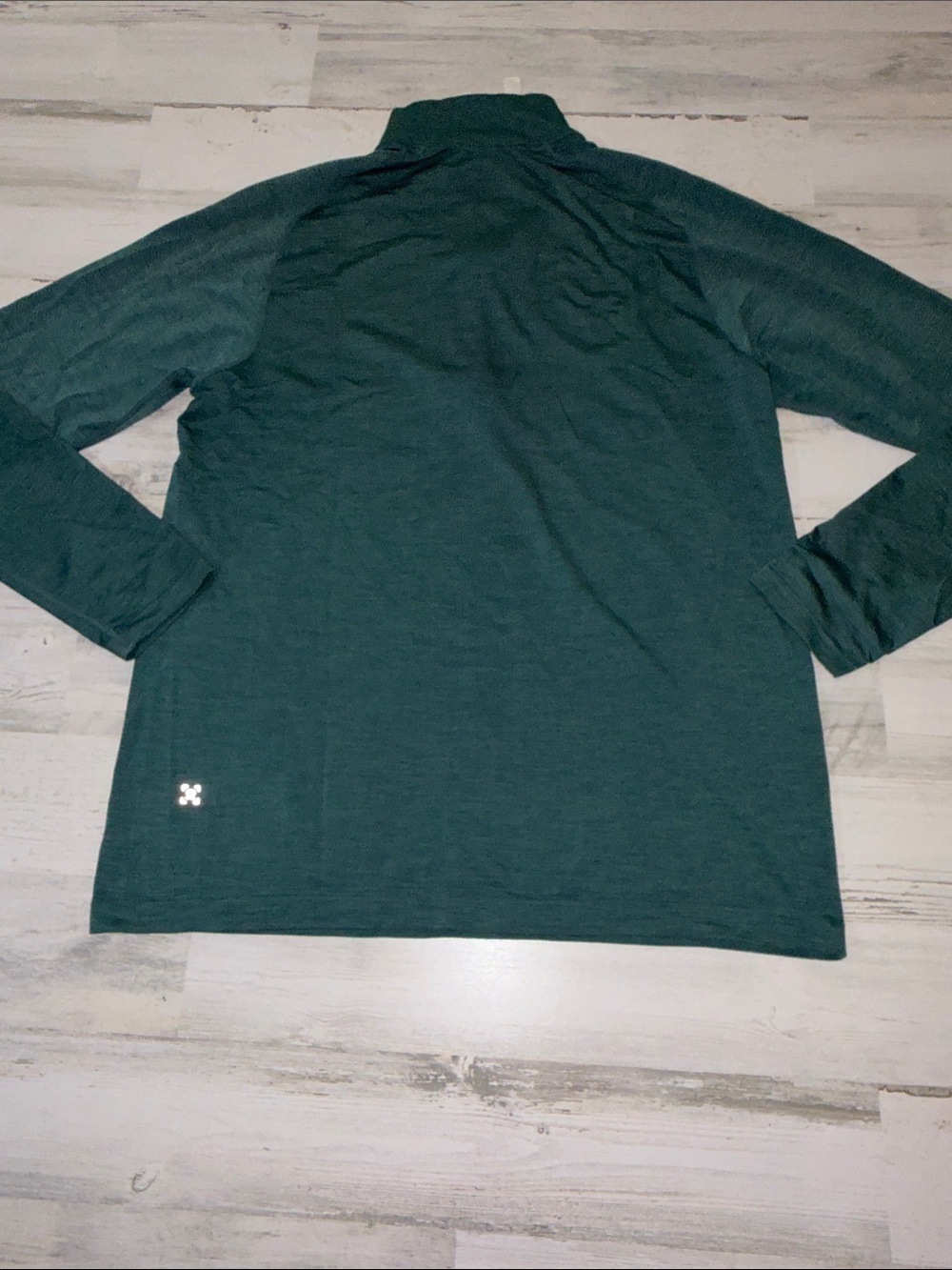 lululemon athletica Men's Teal Quarter-Zip Pullover Size Large - Picture 5 of 10